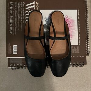 Black Madewell Mary Jane Ballet Flats